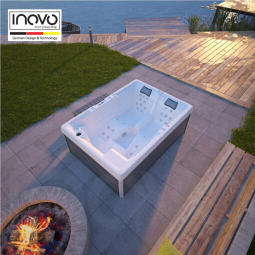 Luxury Eméry Outdoor Jacuzzi Whirlpool Hot Tub / 3 Persons - Image 5