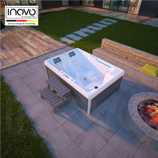 Luxury Eméry Outdoor Jacuzzi Whirlpool Hot Tub / 3 Persons - Image 4